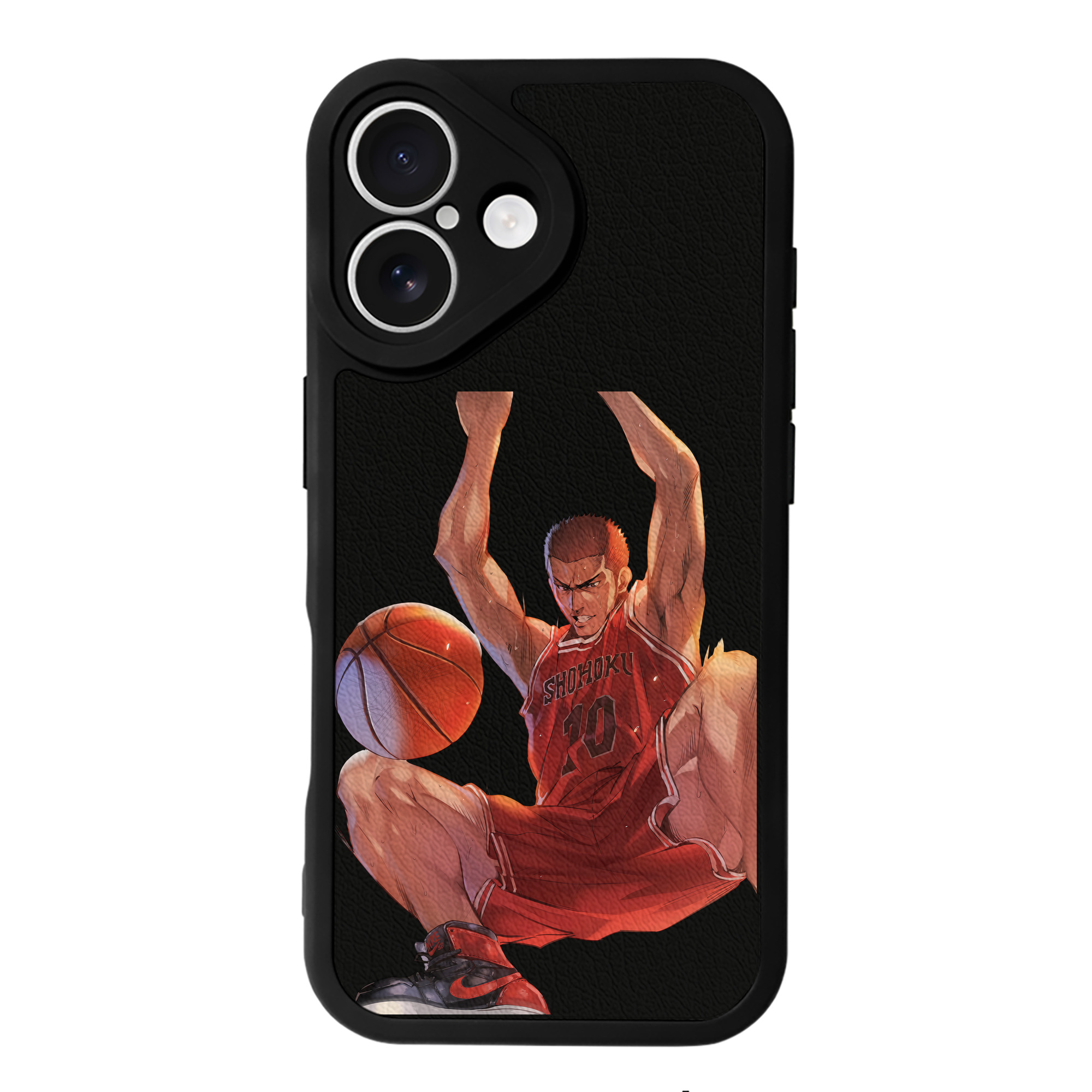 （画像用） SLAM DUNK／スラムダンク 【iPhone 16シリーズ対応】シリコンスマホケース（レザー調） 材質：シリコン